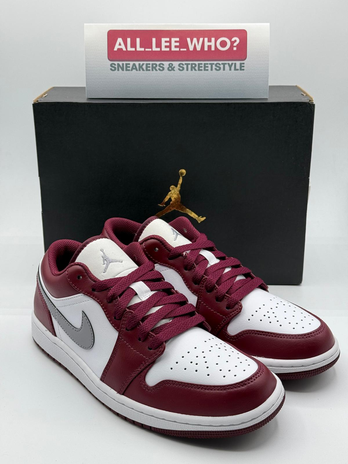 Nike Air Jordan 1 Low OG "Bordoux Grey"