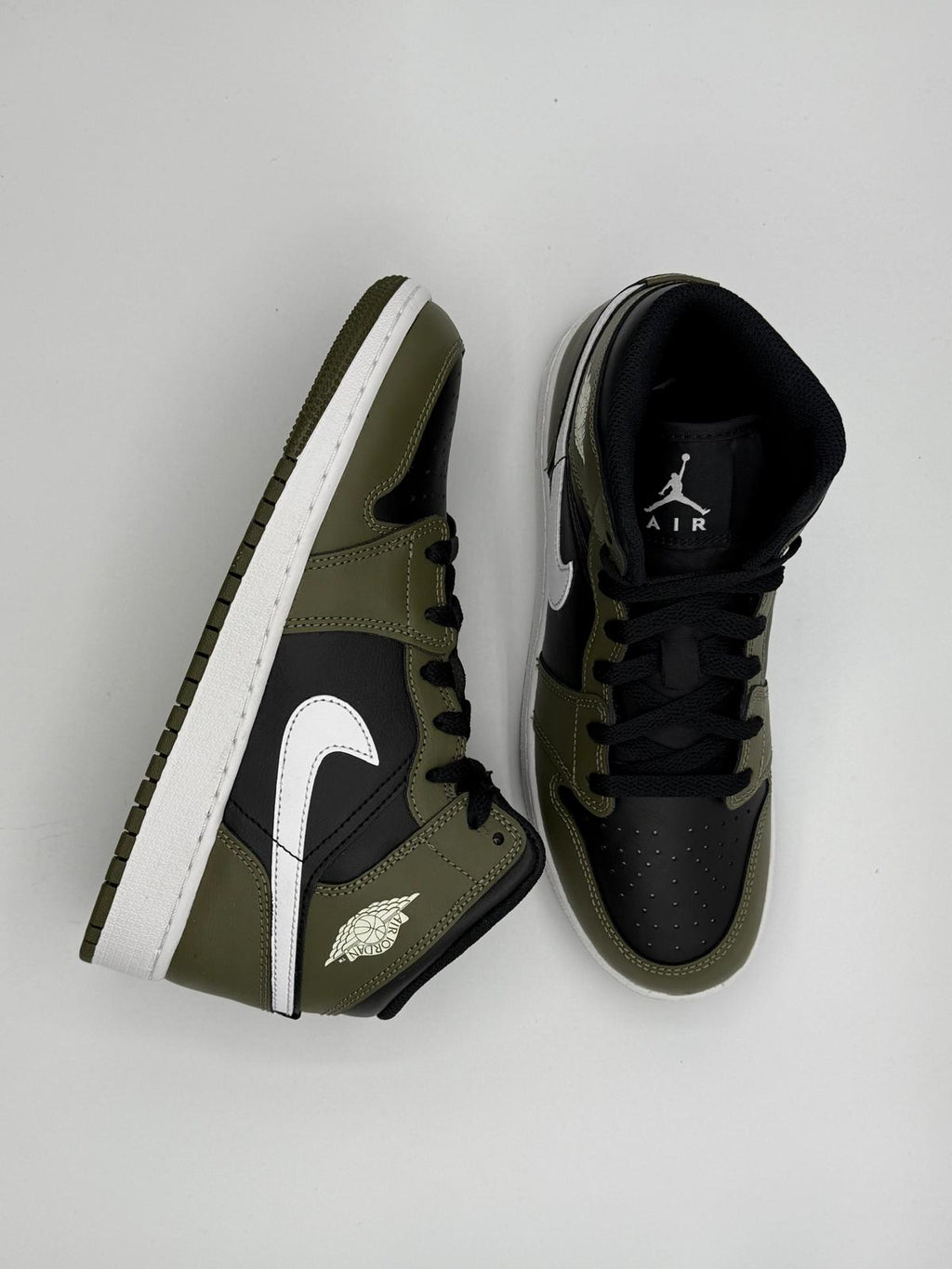 Nike Air Jordan Mid "Black Medium Olive"