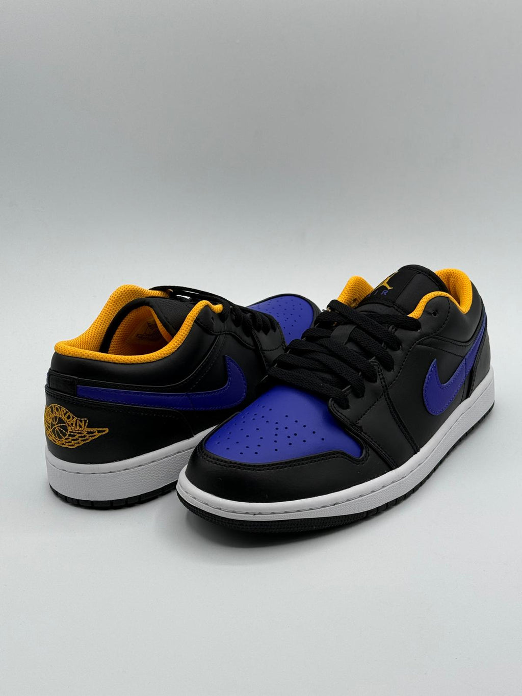 Nike Air Jordan 1 Low "Black Purple Yellow"