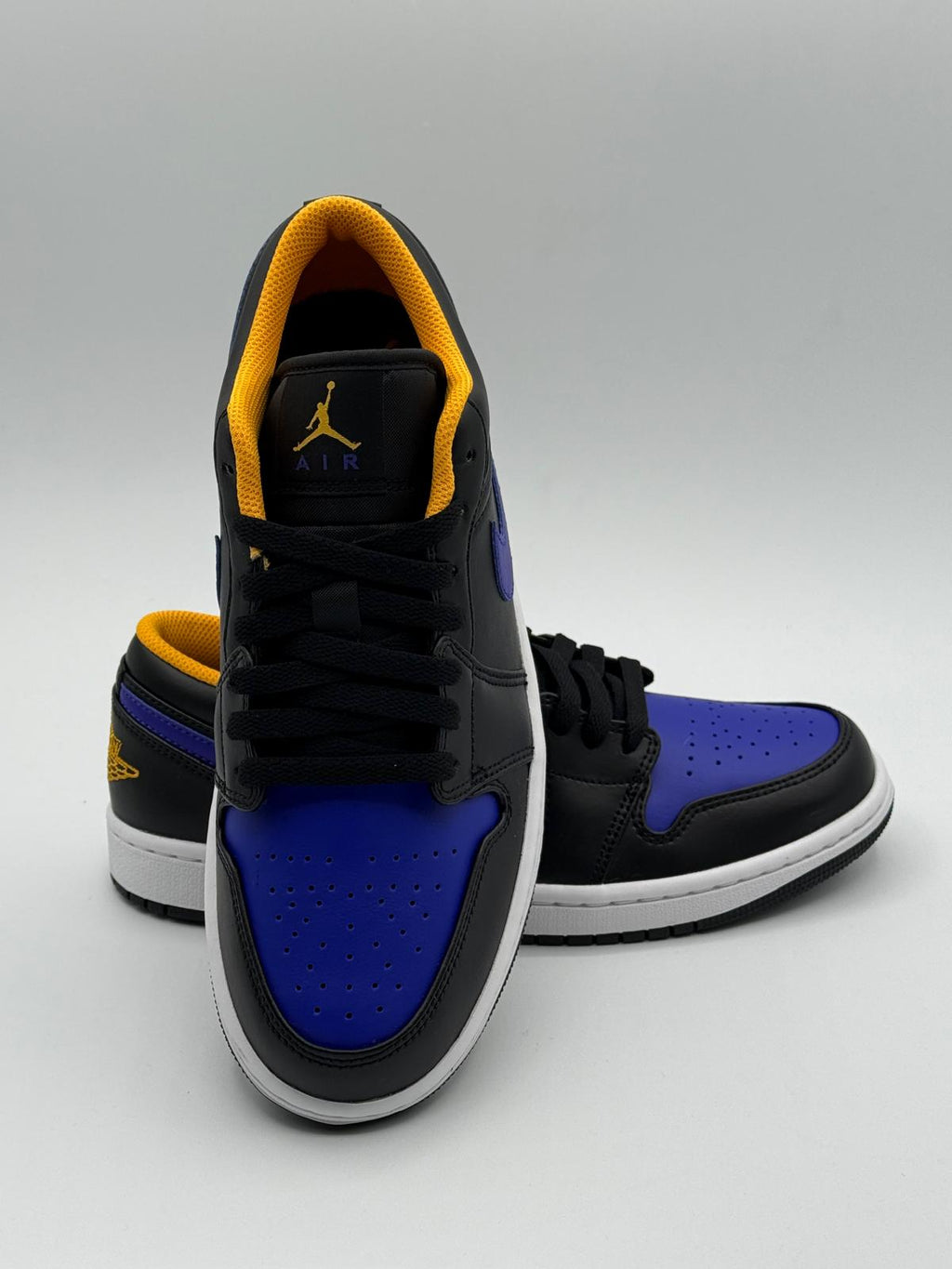 Nike Air Jordan 1 Low "Black Purple Yellow"