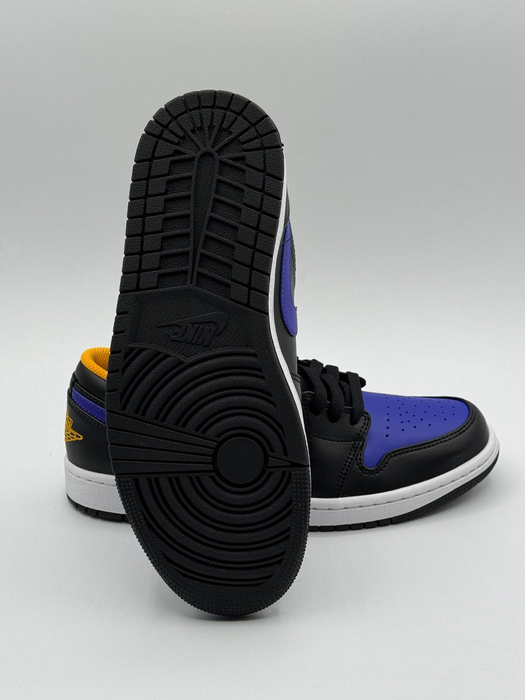 Nike Air Jordan 1 Low "Black Purple Yellow"