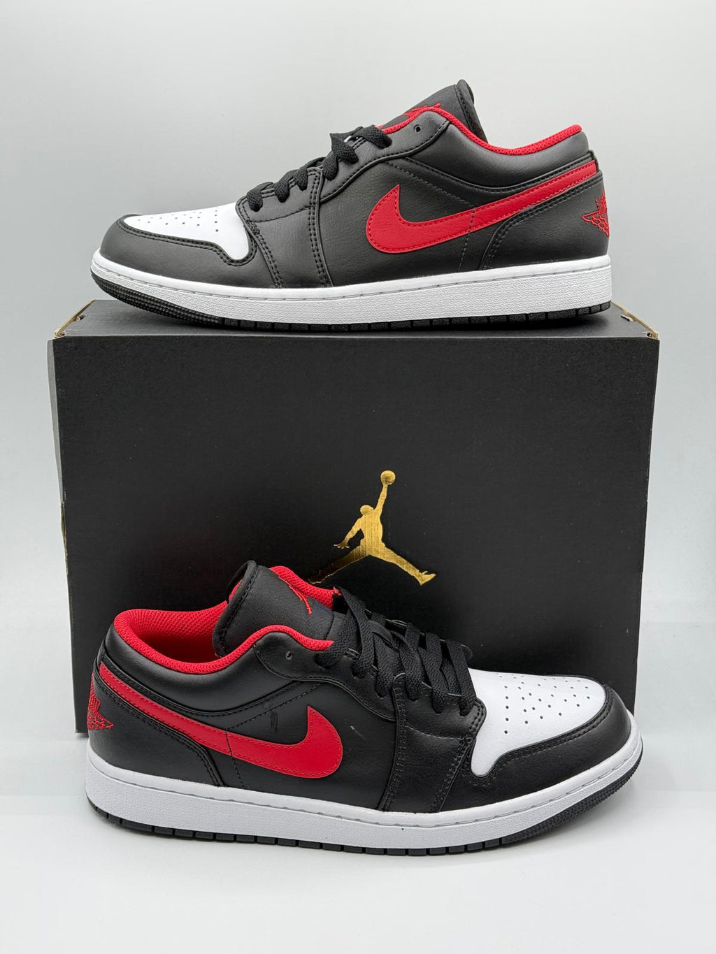 Nike Air Jordan 1 Low "Black Red"
